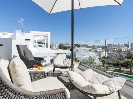 Penthouse duplex vue mer avec solarium et jacuzzi : photo 13