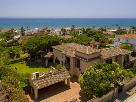 Location villa à Marbella, Spacieuse villa vue mer et clim - 16 pers.