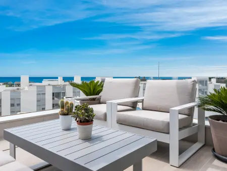 Le Mirage Penthouse à Estepona, jacuzzi vue mer : photo 3