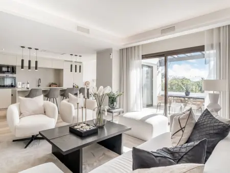 Location appartement à Marbella, Appartement avec vue montagne - 8 pers.