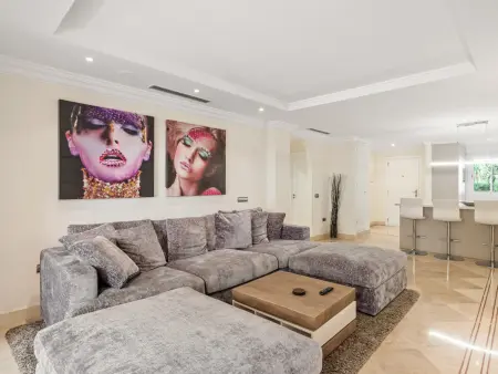 Location appartement à Marbella, Appartement moderne, vue jardin - 4 pers.