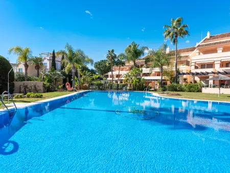 Location appartement à Marbella, Appartement accueillant, 4 pers., vue jardin