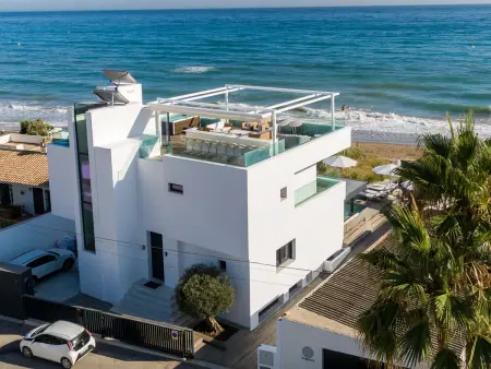Villa front de plage Marbella, 6 ch, terrasse 150m² jacuzzi : photo 13