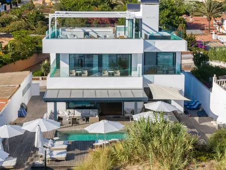 Villa front de plage Marbella, 6 ch, terrasse 150m² jacuzzi : photo 22