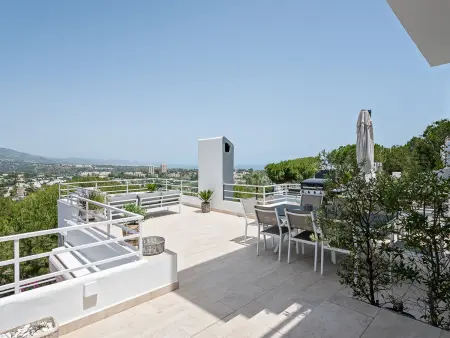 Penthouse duplex 4 ch. vue Méditerranée - Marbella : photo 1