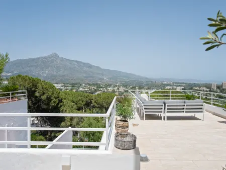 Penthouse duplex 4 ch. vue Méditerranée - Marbella : photo 12