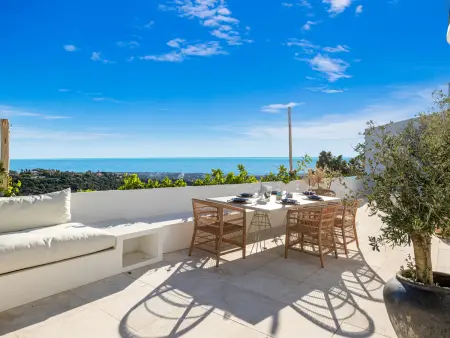 Maison vue mer et montagne à Benahavís - 6 pers. : photo 14