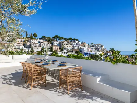 Maison vue mer et montagne à Benahavís - 6 pers. : photo 18
