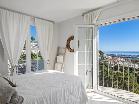 Maison vue mer et montagne à Benahavís - 6 pers. : photo 21