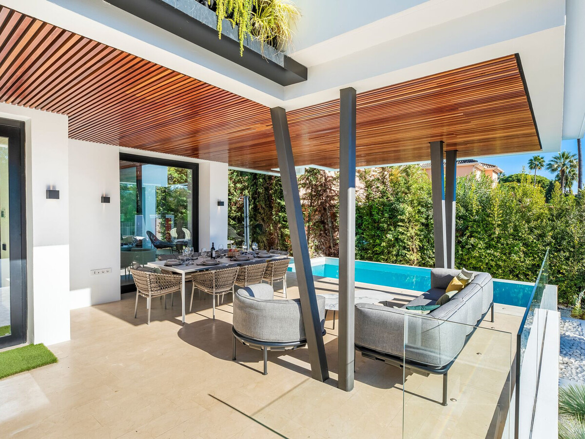 Villa moderne 8 pers. front de plage, piscine chauffée - Photo 12