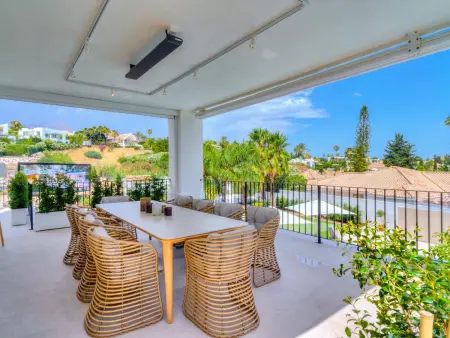 Villa spacieuse, vue montagne - 12 pers., Location Villa 12 personnes à Marbella - Photo 9