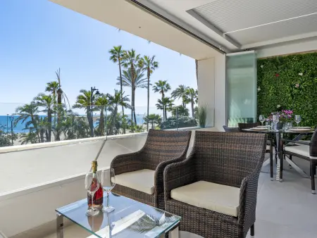 Location appartement à Estepona, Appartement avec vue mer - pour familles et couples