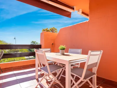 Appartement vue mer front de plage à Estepona : photo 8