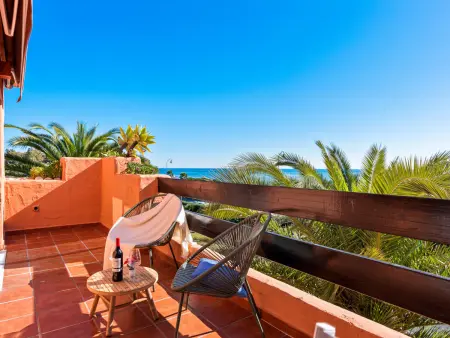 Appartement vue mer front de plage à Estepona : photo 9