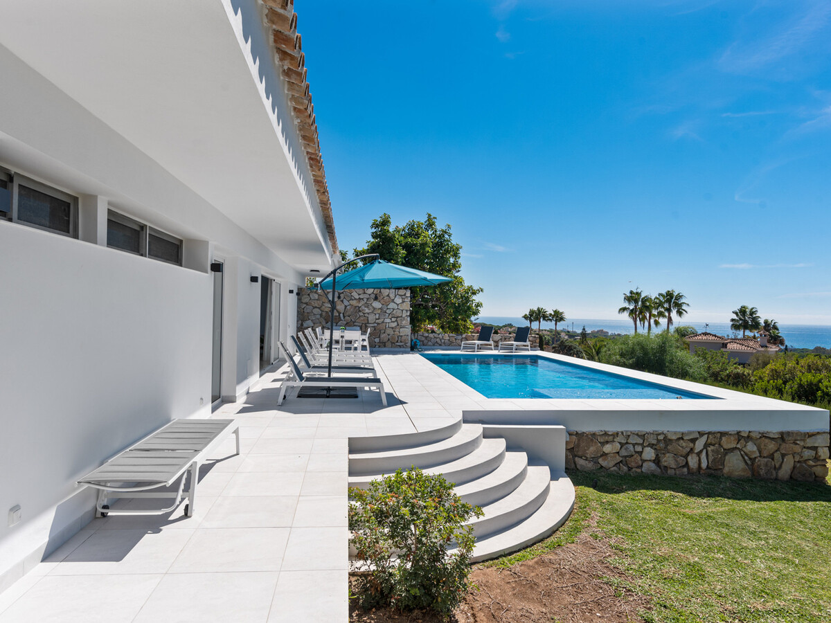 Villa 5 chambres piscine privée 10x4,5m, vue mer à Marbella - Photo 2