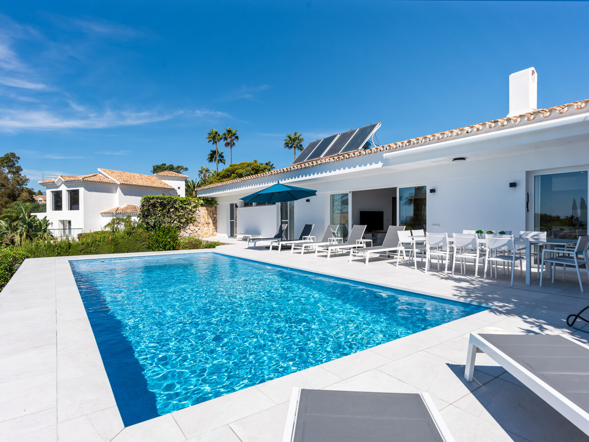 Villa 5 chambres piscine privée 10x4,5m, vue mer à Marbella - Photo 7