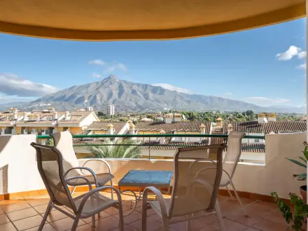 Location appartement à Marbella Nueva Andalucia, Appartement vue mer et montagne - 6 pers.