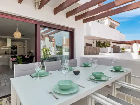 Appartement 145 m² vue montagne, piscine chauffée : photo 6