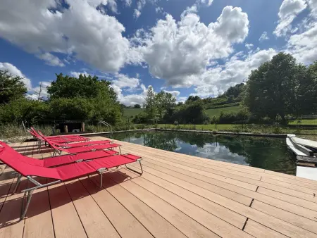 Gîte Le Vieux Ponçut - 12 pers, bassin biologique & clim