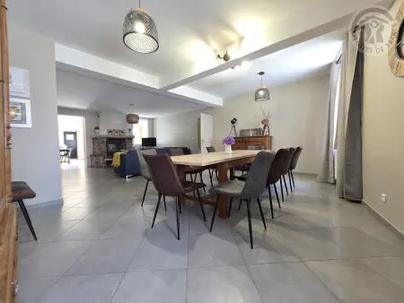L'Escale : gîte 11 pers. spa et jardin 300m² : photo 11