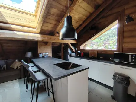 Appartement duplex 5 pers., terrasse vue pistes à Crest-Voland : photo 8