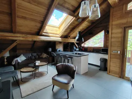 Appartement duplex 5 pers., terrasse vue pistes à Crest-Voland : photo 10