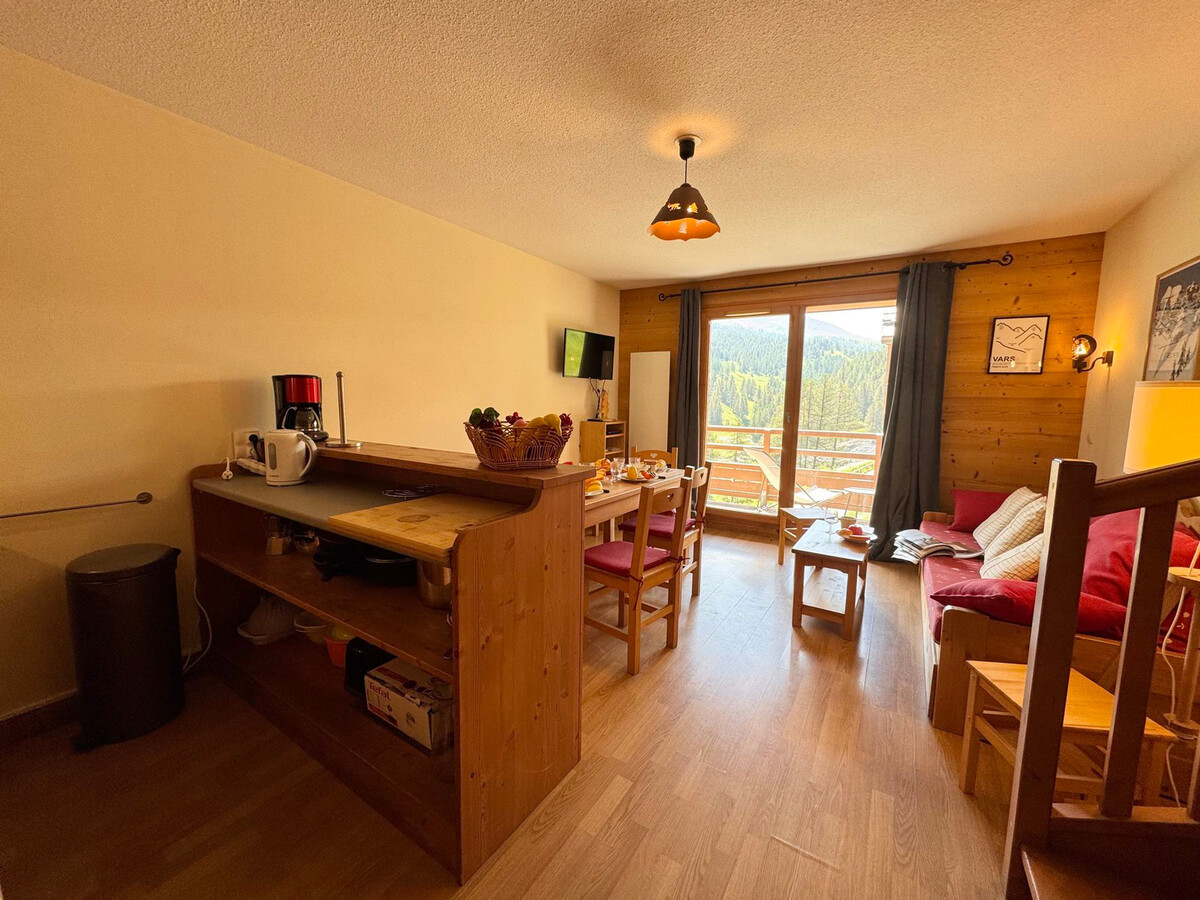 Appart 3 pièces 50m² balcon montagne - 6 pers. Vars - Photo 4