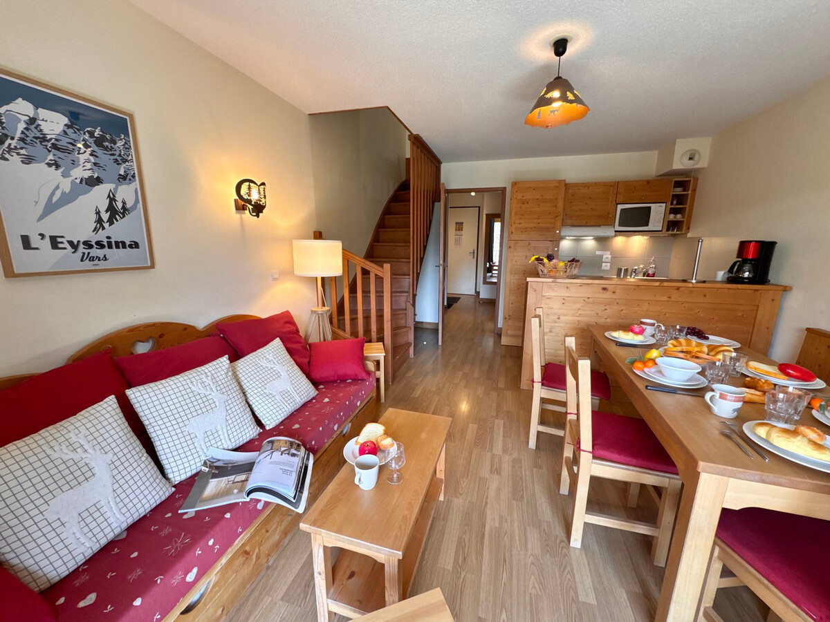 Appart 3 pièces 50m² balcon montagne - 6 pers. Vars - Photo 6