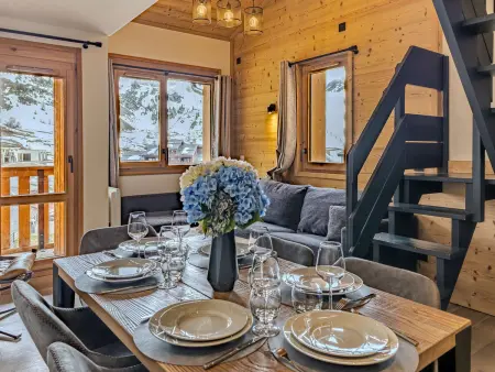 Duplex 65 m² avec sauna privé à Belle Plagne : photo 1