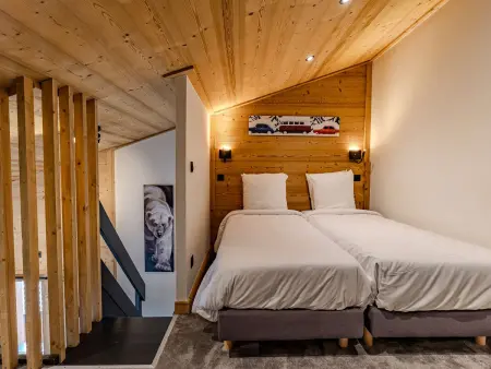 Duplex 65 m² avec sauna privé à Belle Plagne : photo 9