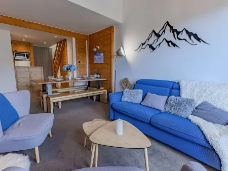 Duplex 10 pers., skis aux pieds - Belle Plagne : photo 3