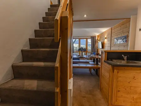 Duplex 10 pers., skis aux pieds - Belle Plagne : photo 11