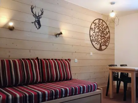 Location appartement à La Plagne 1800, Studio montagne divisible, parking - 4 pers.