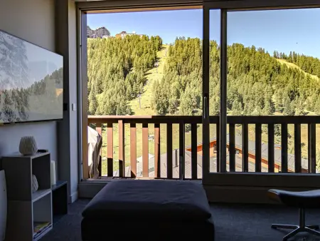 Appartement 8 pers. avec jacuzzi et piscine à La Plagne 1800 : photo 3