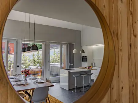 Appartement 8 pers. avec jacuzzi et piscine à La Plagne 1800 : photo 6