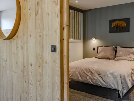 Appartement 8 pers. avec jacuzzi et piscine à La Plagne 1800 : photo 10