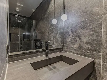 Appartement 8 pers. avec jacuzzi et piscine à La Plagne 1800 : photo 12