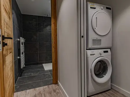 Appartement 8 pers. avec jacuzzi et piscine à La Plagne 1800 : photo 19