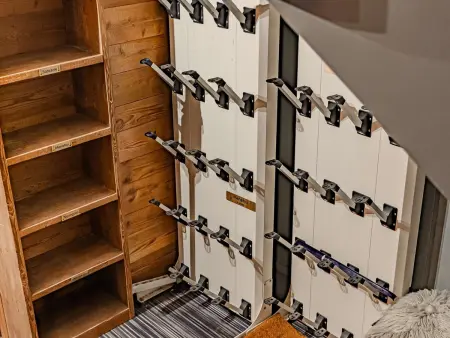 Appartement 8 pers. avec jacuzzi et piscine à La Plagne 1800 : photo 23