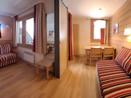 Location appartement à La Plagne 1800, Studio confortable au calme - 4 pers.