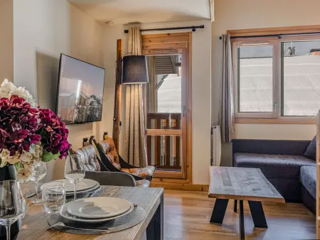 Duplex 8 pers. avec sauna privé à Belle Plagne : photo 3
