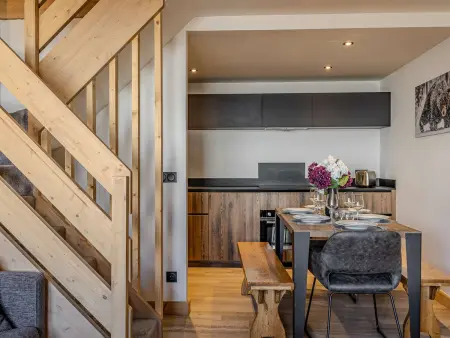 Duplex 8 pers. avec sauna privé à Belle Plagne : photo 5