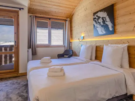 Duplex 8 pers. avec sauna privé à Belle Plagne : photo 8