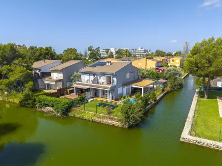 Location gite à Alcúdia, Maison mitoyenne avec piscine et clim - 6 pers.