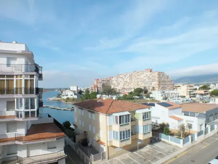 Appartement vue port à Roses, 4 pers., terrasse : photo 3