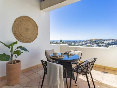 Penthouse duplex vue 360° mer et montagne à Estepona : photo 6