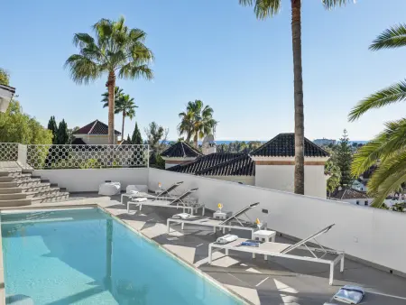 Villa de luxe plain-pied, piscine, vue mer — 10 pers. : photo 16
