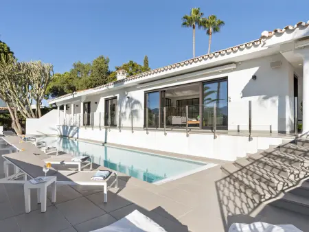Villa de luxe plain-pied, piscine, vue mer — 10 pers. : photo 17