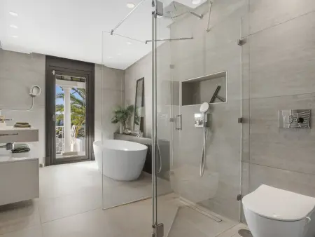 Villa de luxe plain-pied, piscine, vue mer — 10 pers. : photo 29