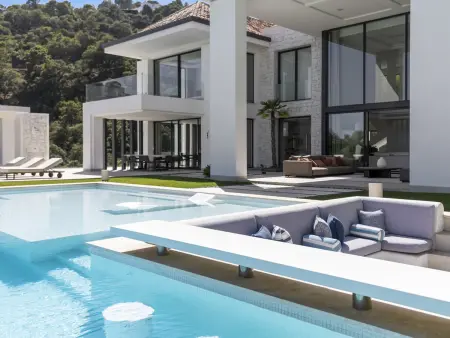 Villa 7 chambres, piscine débordement à Benahavís : photo 3